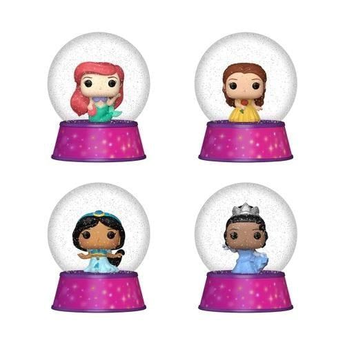 Funko Mini Snow Globe Palle di neve Principesse Disney