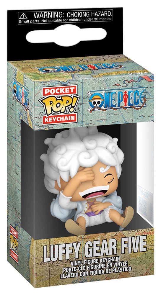 Funko Pocket Keychain Luffy Gear Five One Piece