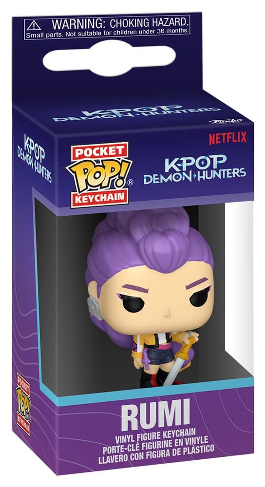Funko Pocket Keychain Rumi K-Pop Demon Hunters