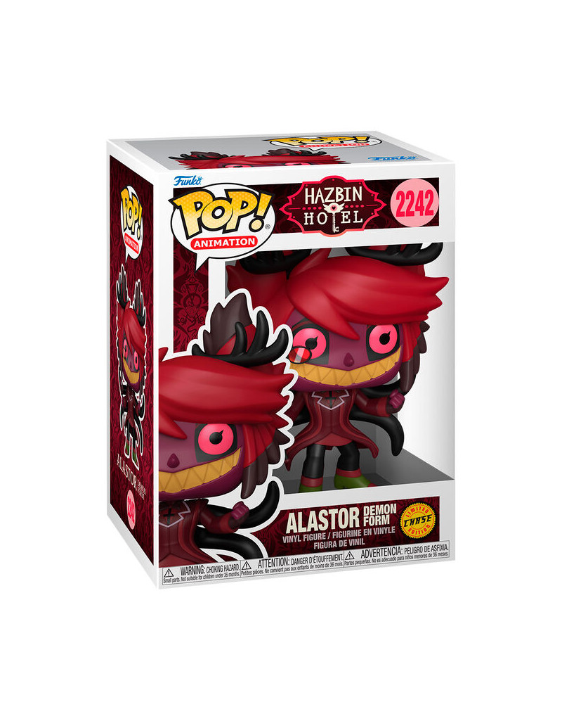 Funko Pop Alastor 2242 Hazbin Hotel versione Chase