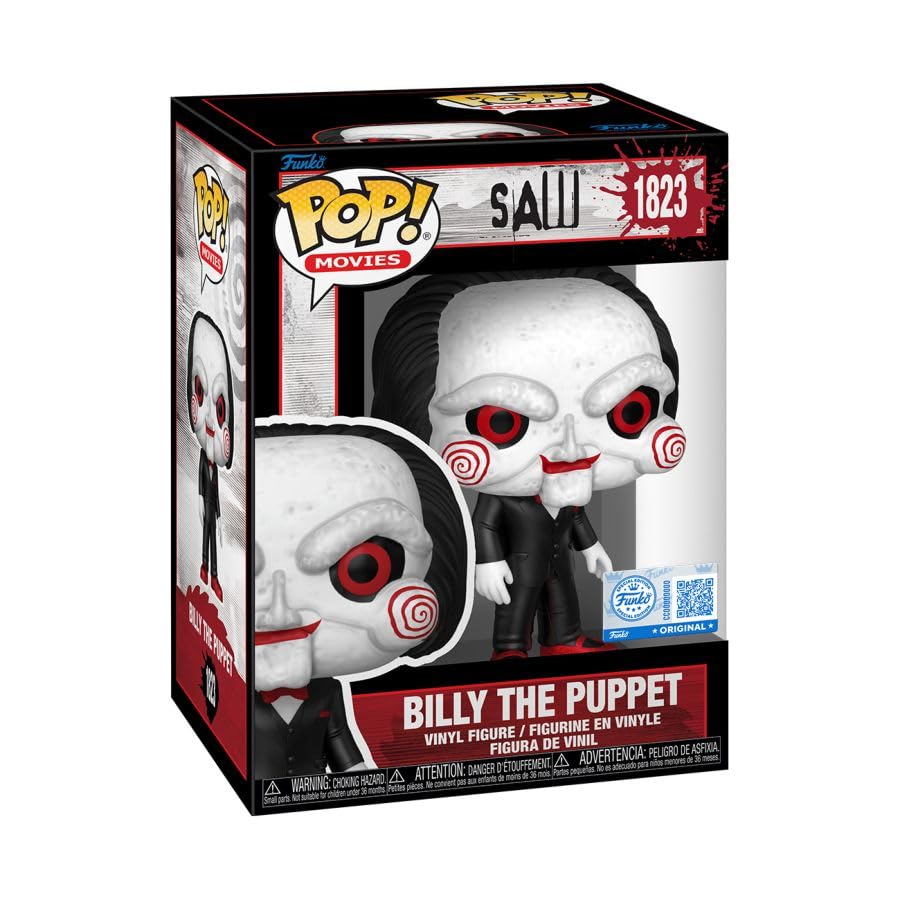 Funko Pop Billy the Puppet 1823 Saw Special Edition