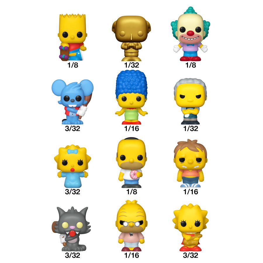 Funko Pop Bitty Pop The Simpson