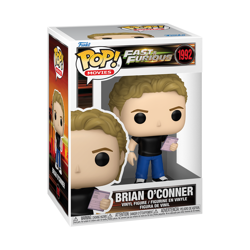Funko Pop Brian O'Conner 1992 Fast and Furious 2