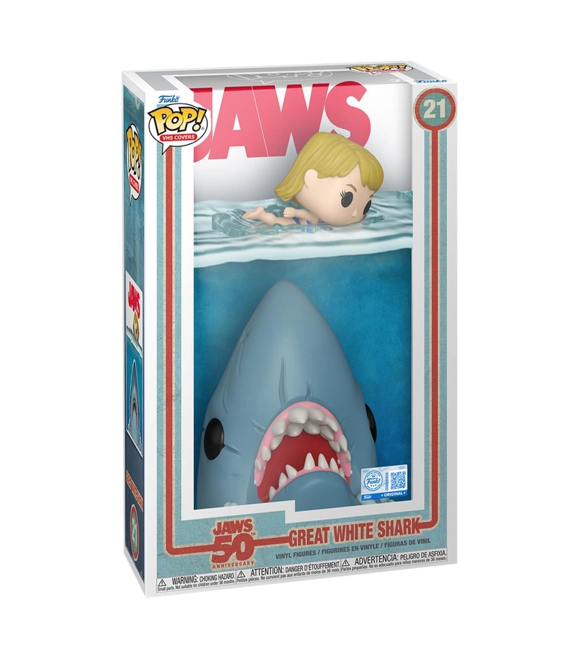 Funko Pop Cover Great White Shark 21 Jaws