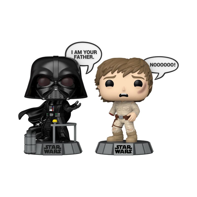 Funko Pop Darth Vader and Luke Skywalker 2-Pack Star Wars