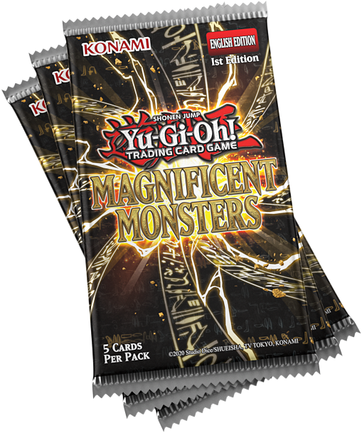 Yu-Gi-Oh! Magnificent Monsters Box 3 Buste ITA