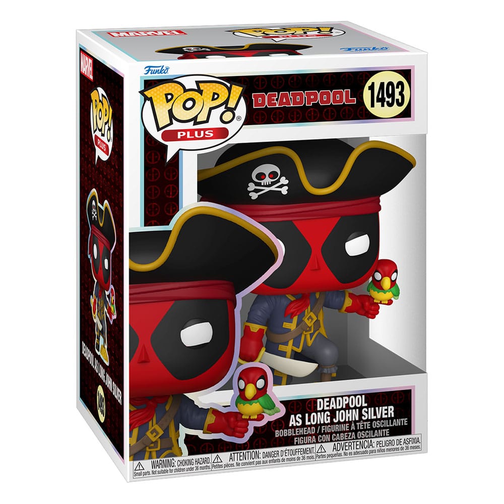 Funko Pop PLUS Deadpool as Long John Silver 1493 Marvel
