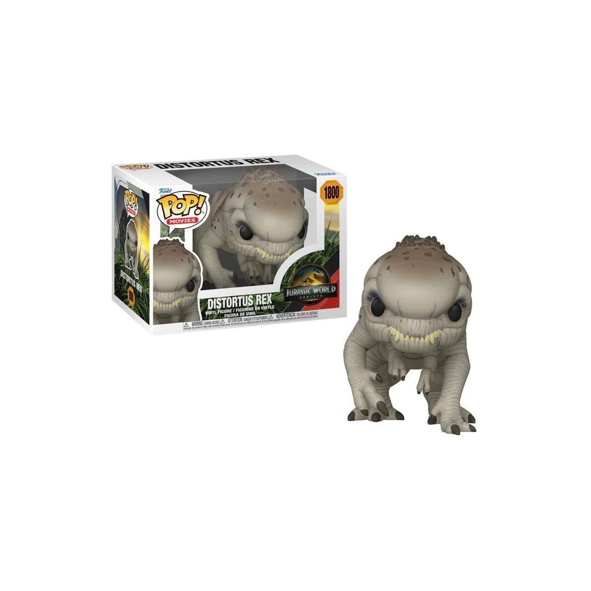 Funko Pop Distortus Rex 1800 Jurassic World Rebirth