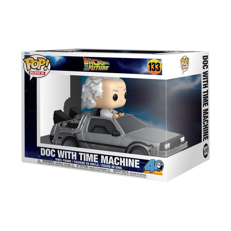 Funko Pop Doc with Time Machine 133 Back to the Future