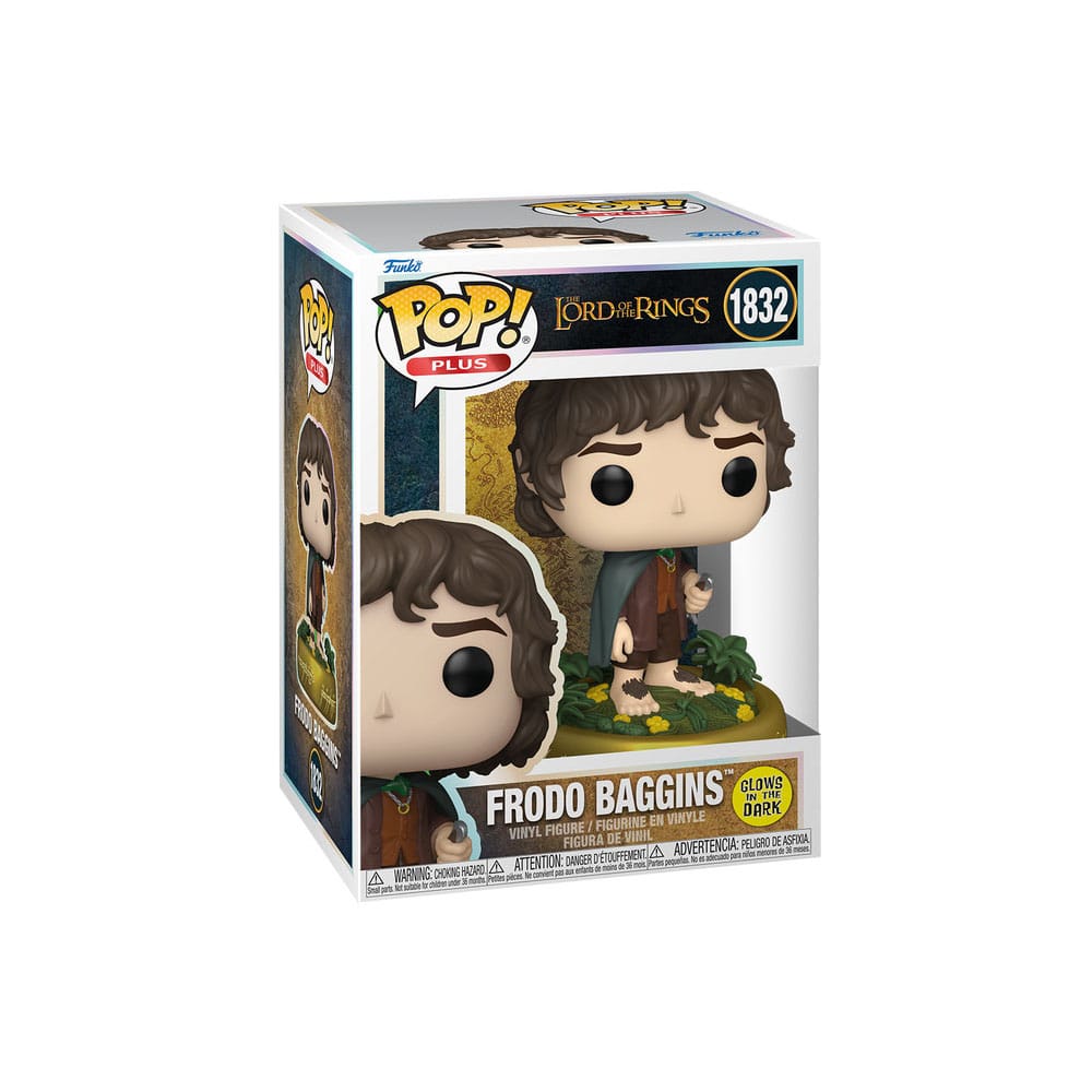 Funko Pop Plus Frodo Baggins 1832 The Lord of The Rings Glow in the Dark