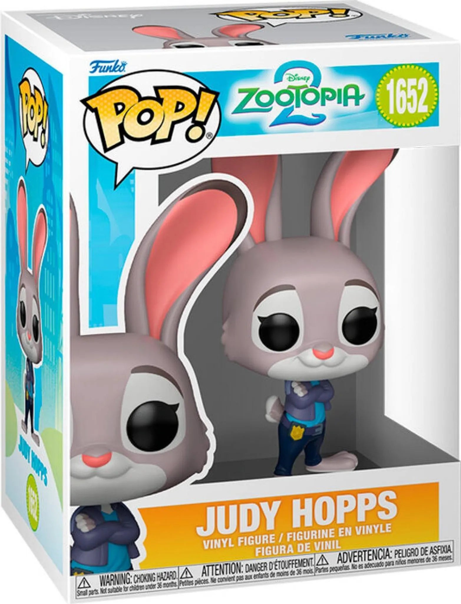 Funko Pop Judy Hopps Zootopia 2 Disney