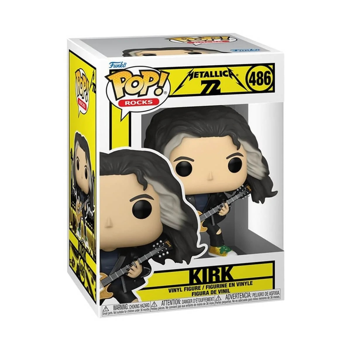 Funko Pop Kirk 485 Metallica 72s Concert