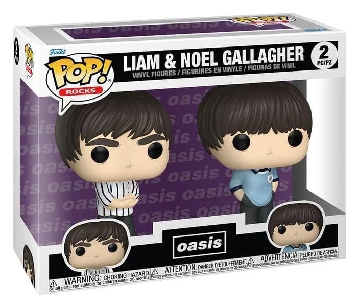Funko Pop Liam and Noel Gallagher 2 Pack Oasis