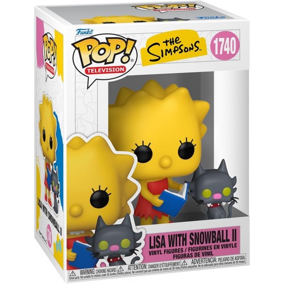 Funko Pop Lisa with Snowball II the Simpson 1740
