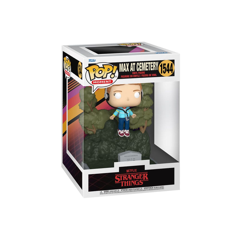 Funko Pop Max at Cemetery 1544 Stranger Things