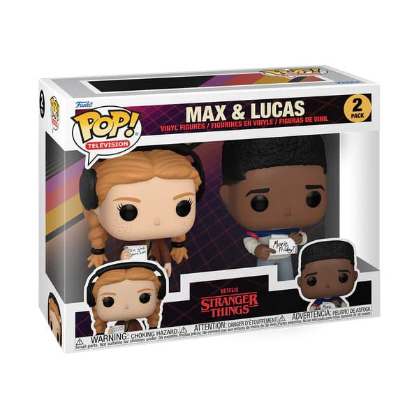 Funko Pop Max & Lucas 2-Pack Stranger Things