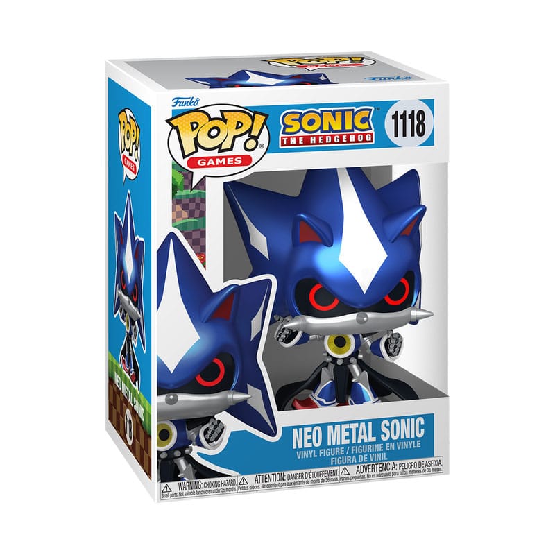 Funko Pop Neo Metal Sonic 1118 Sonic the Hedgehog