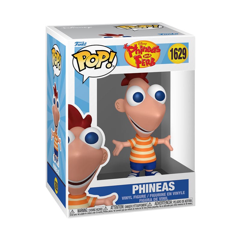 Funko Pop Phineas 1629 Phineas and Ferb Disney
