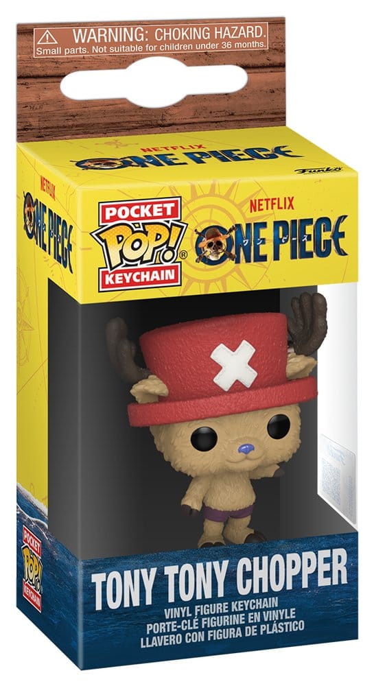 Funko Pocket Keychain Chopper One Piece Netflix LA