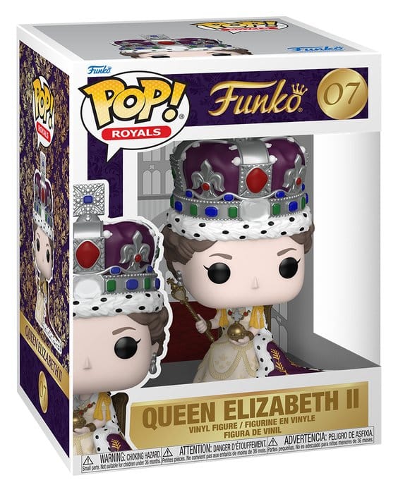 Funko Pop Queen Elizabeth II Coronation 07