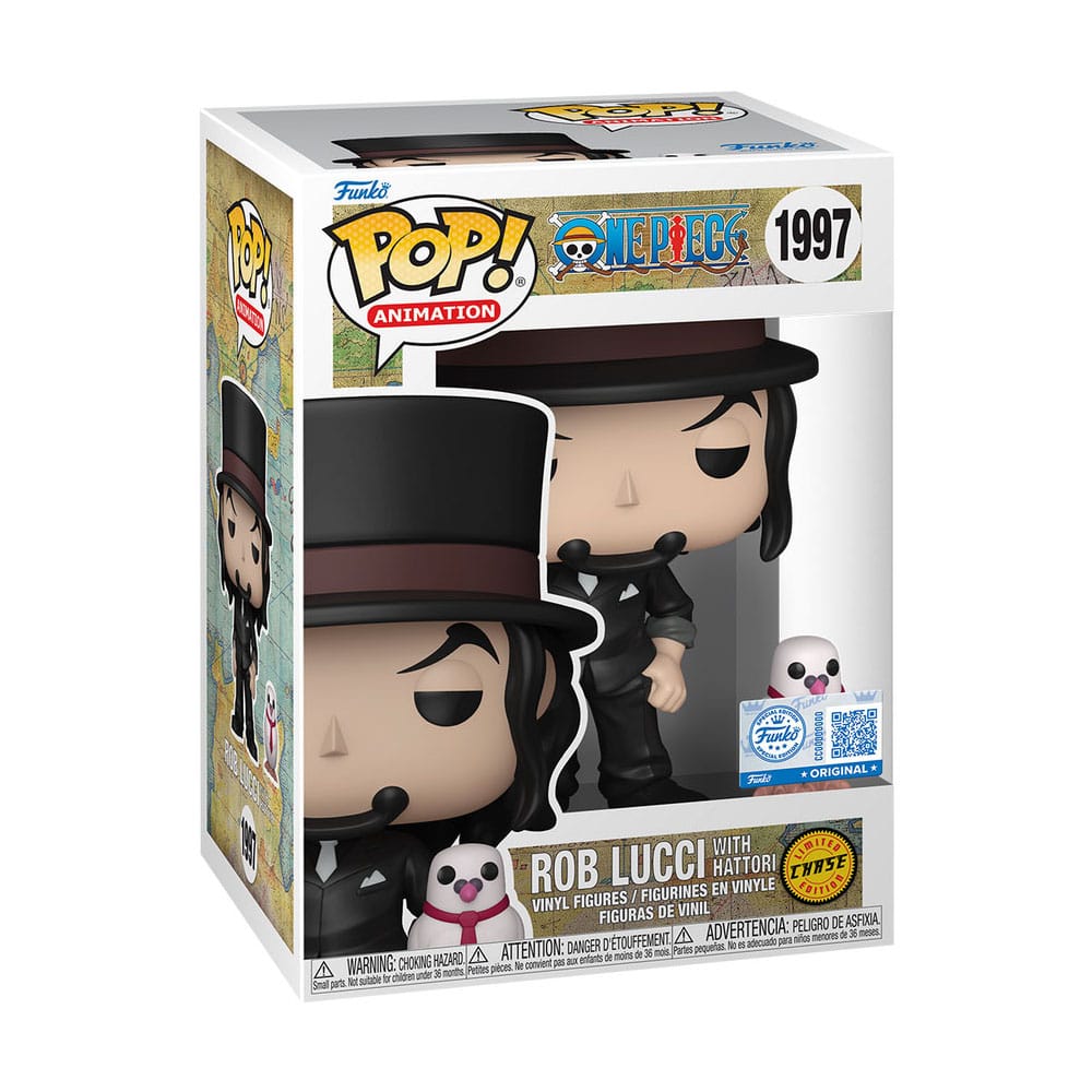 Funko Pop Rob Lucci with Hattori 1997 One Piece Special Edition CHASE