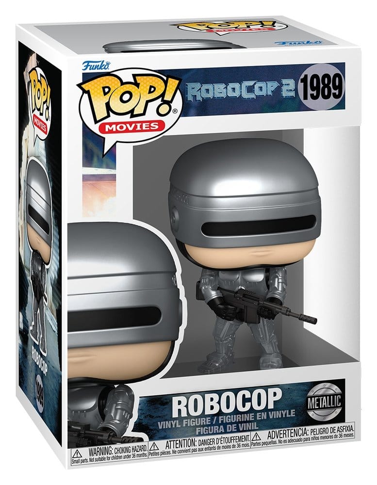 Funko Pop Robocop 1989 Robocop 2 Metallic