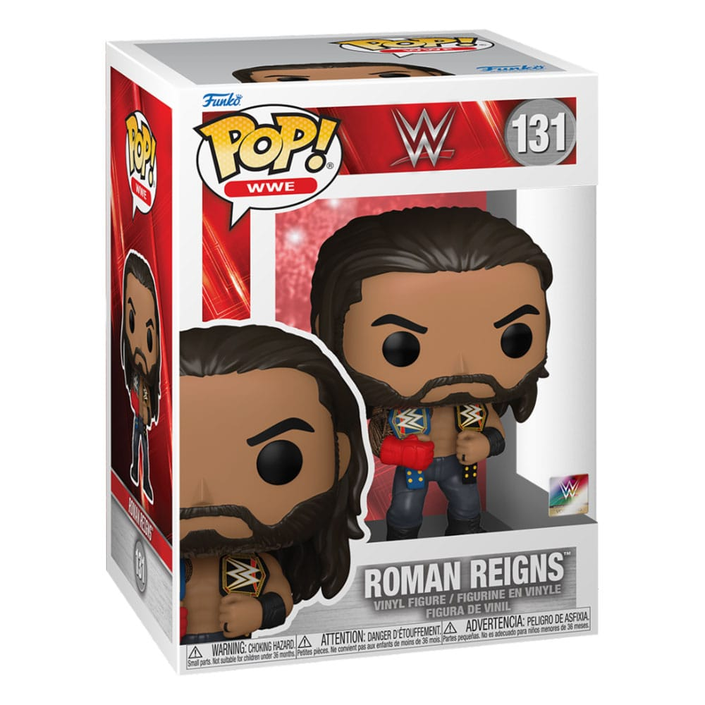 Funko Pop Roman Reigns con Cinture 131 WWE