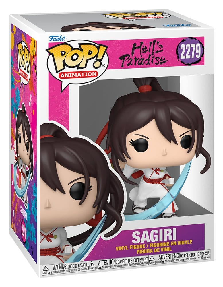 Funko Pop Sagiri 2279 – Hell’s Paradise scatolo