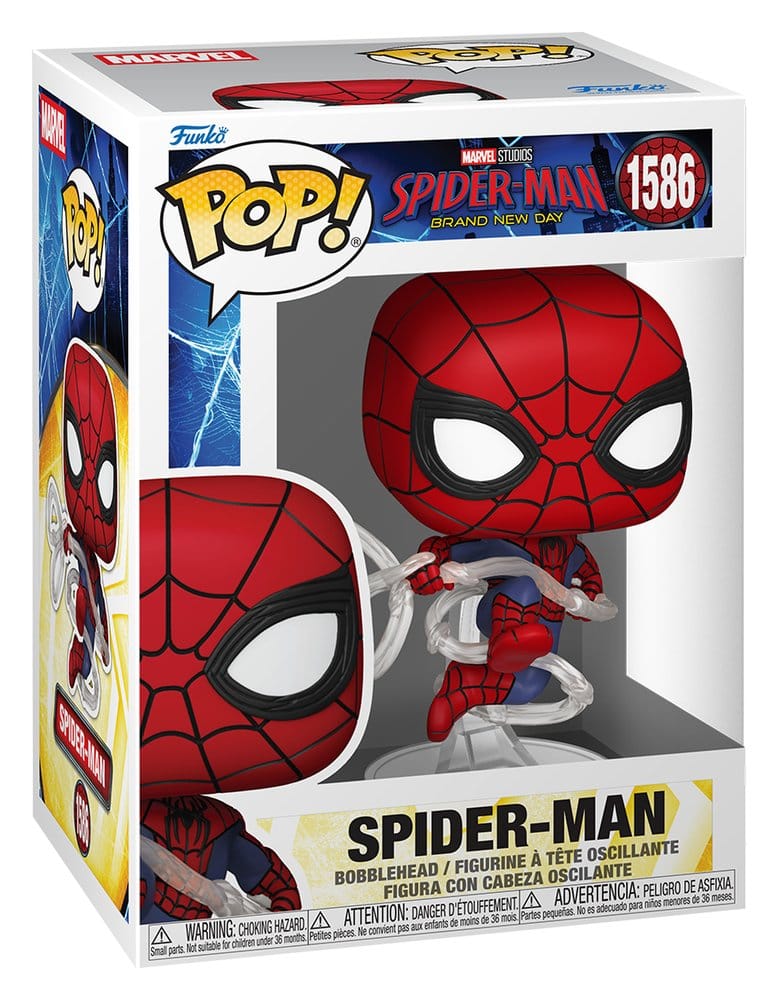 Funko Pop Spider Man 1586 Spider Man Brand New Day Marvel