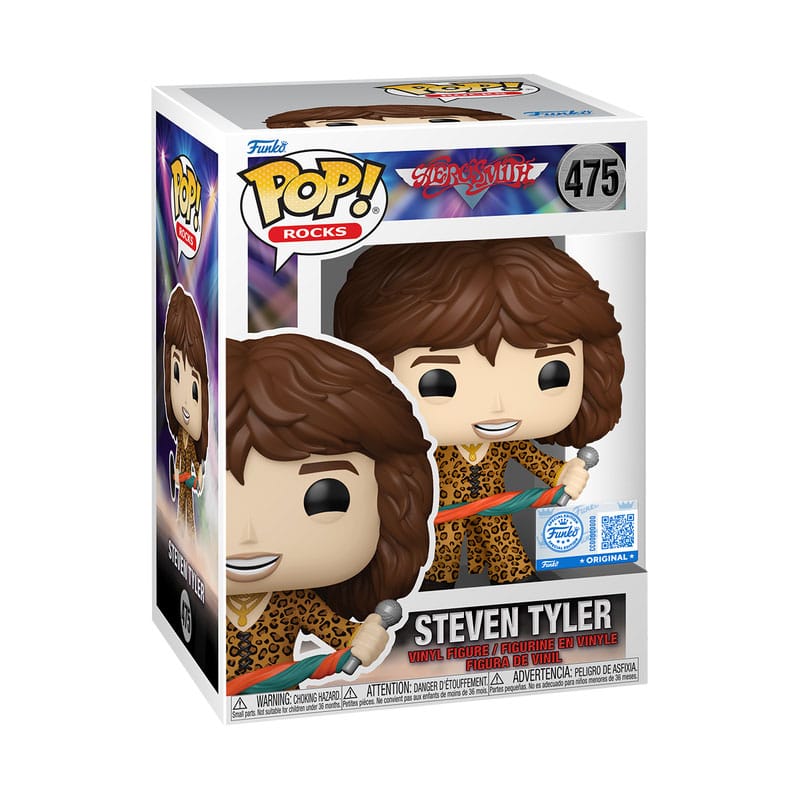 Funko Pop Steven Tyler (Leopard Outfit) 475 Aerosmith Special Edition