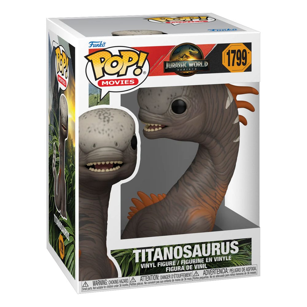 Funko Pop Titanosaur 1799 Jurassic World rebirth