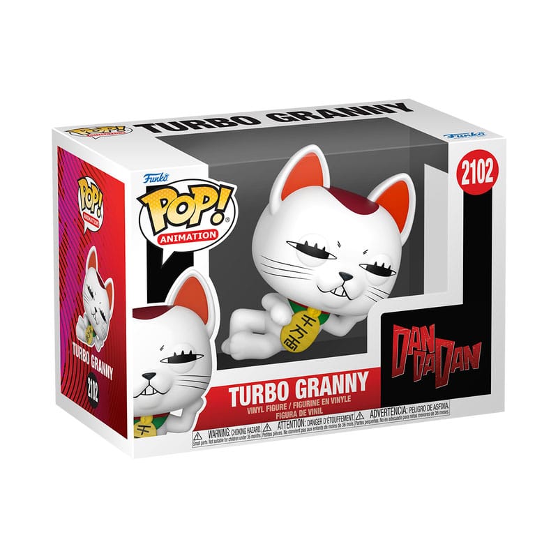 Funko Pop Turbo Granny Cat 2102 Dan Da Dan
