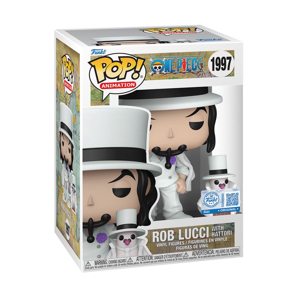 Funko Pop Rob Lucci with Hattori 1997 One Piece Special Edition