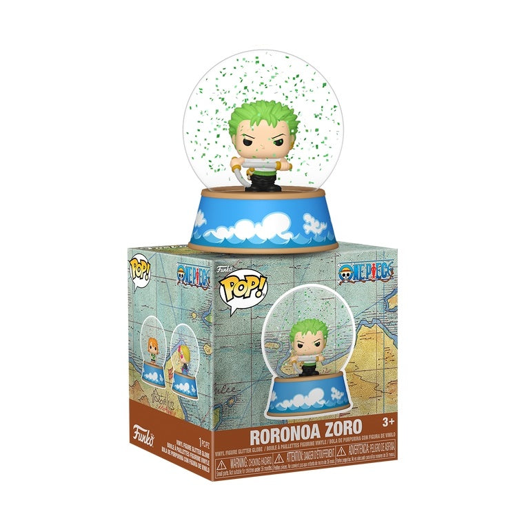 Funko Mini Glitter Globe Palle di neve One Piece Disney