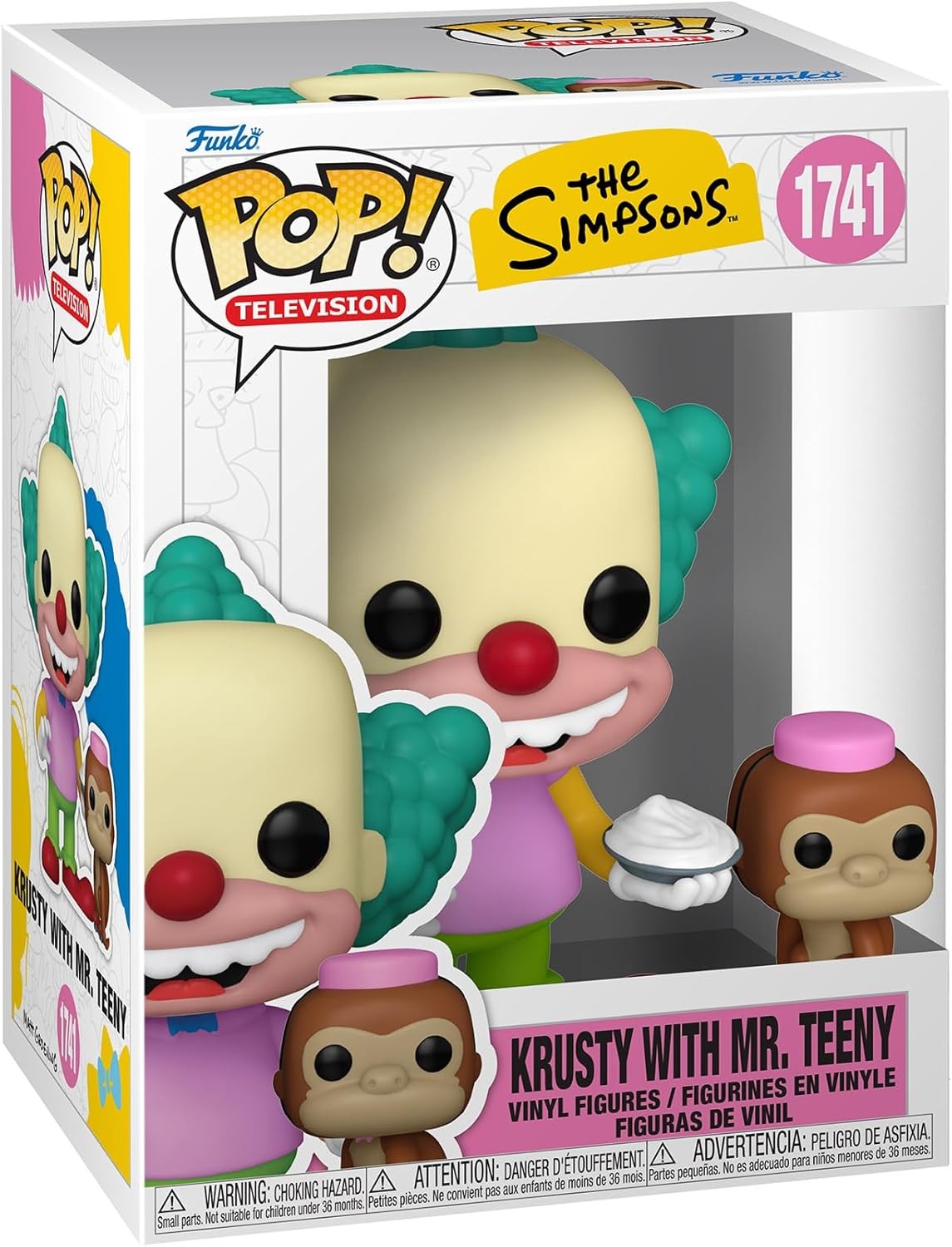 Funko Pop Krusty with Mr Teeny the Simpson 1741