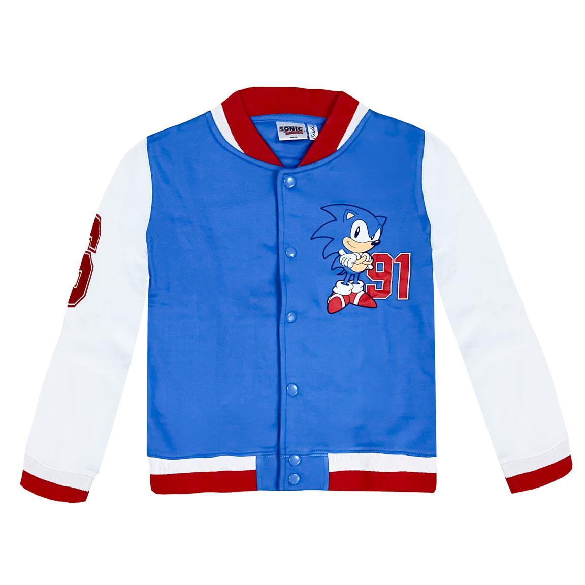 Giacca Baseball Sonic the Hedgehog Bambino Blu