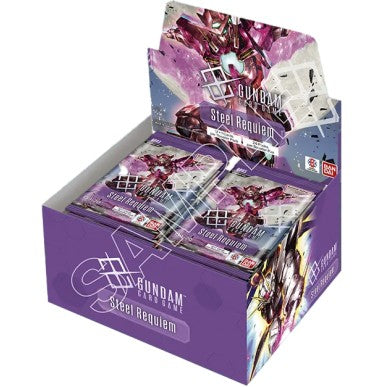Gundam Card Game Steel Requiem GD-03 Box da 24 buste ENG