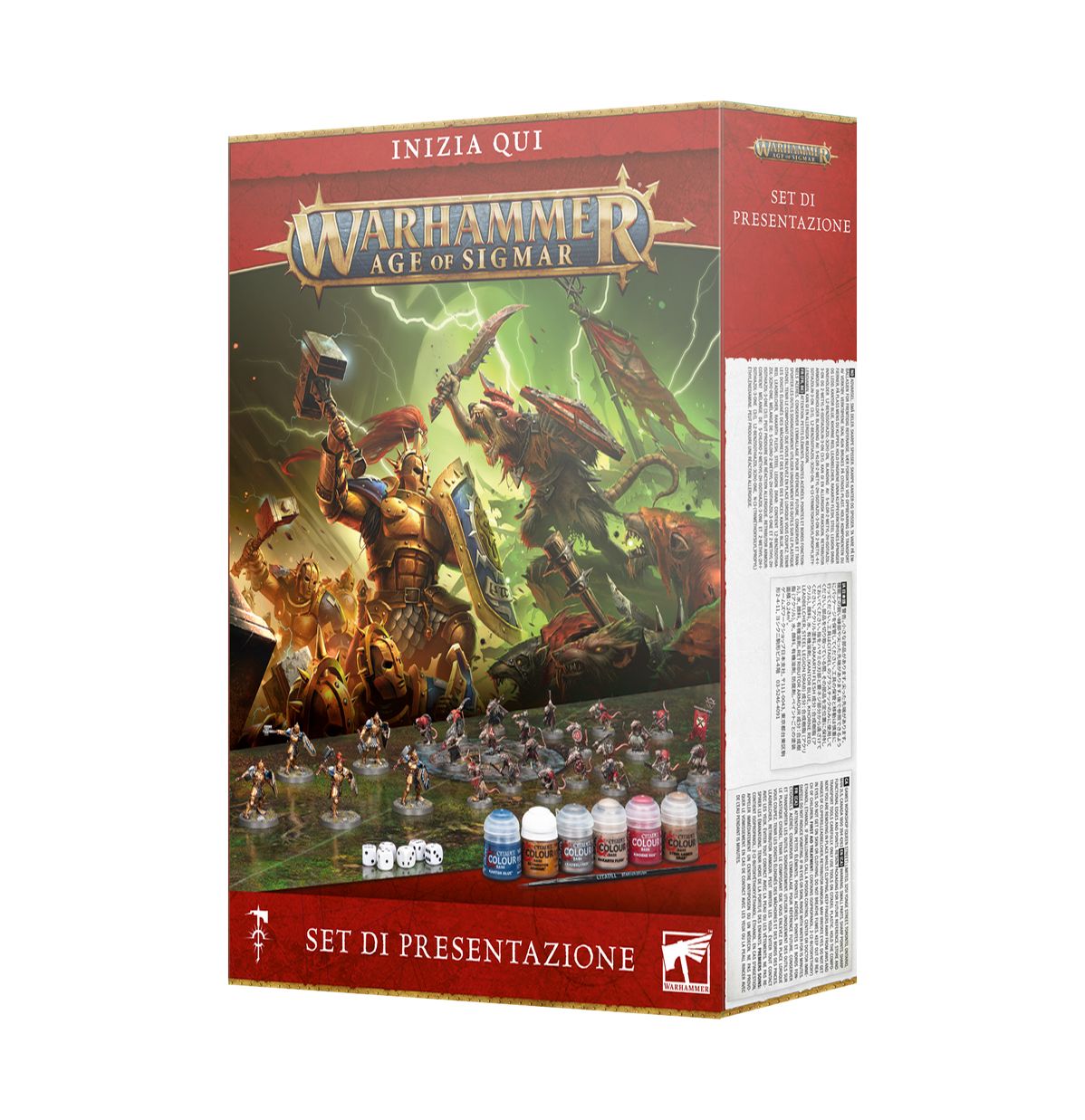 Inizia qui Warhammer Age of Sigmar Set di Presentazione