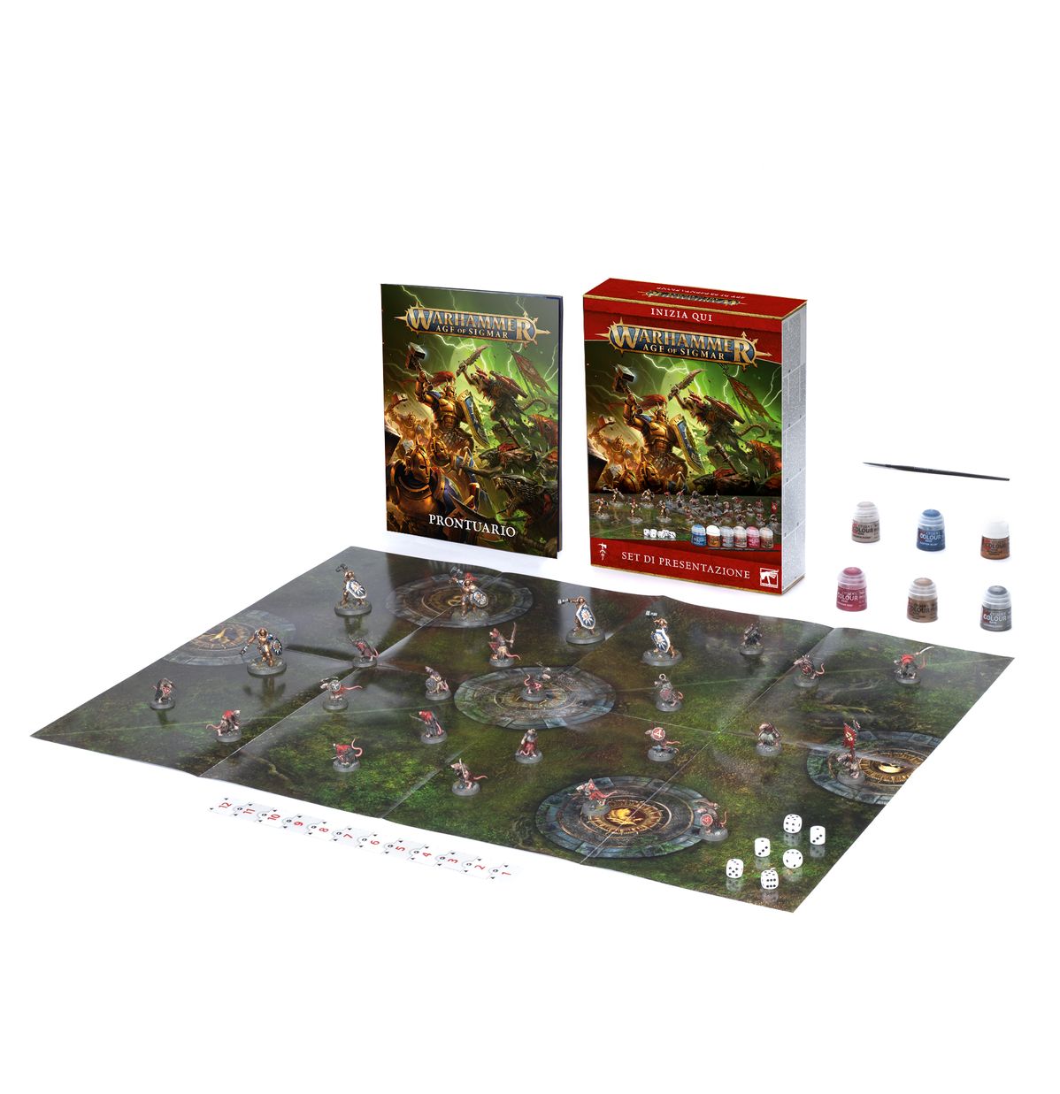 Inizia qui Warhammer Age of Sigmar Set di Presentazione