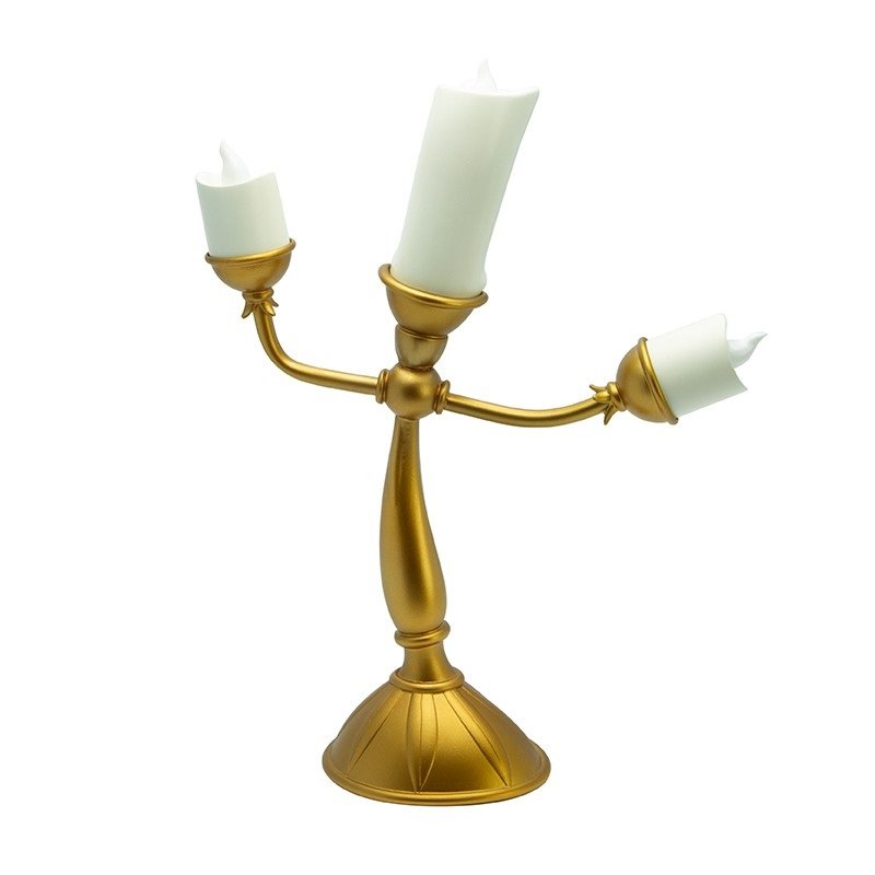 Lampada Lumiere La Bella e la Bestia Disney
