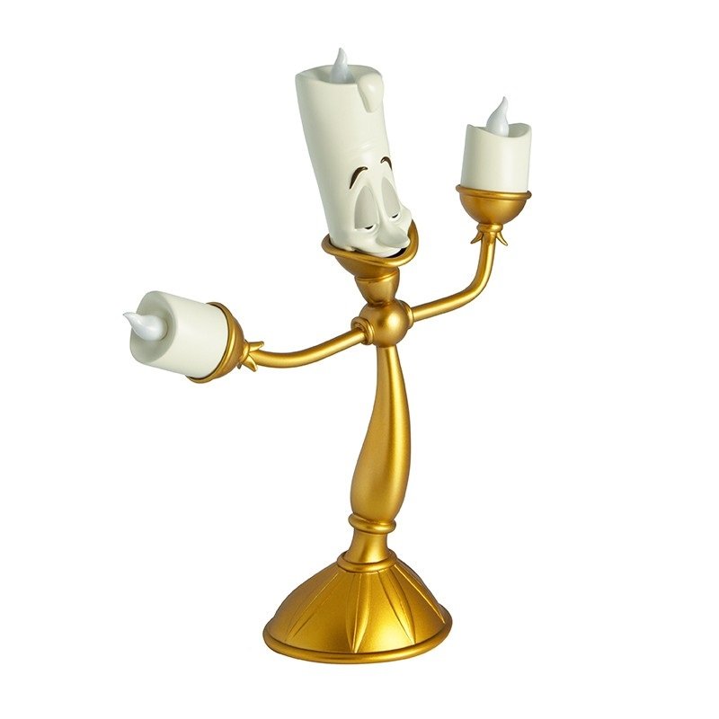 Lampada Lumiere La Bella e la Bestia Disney