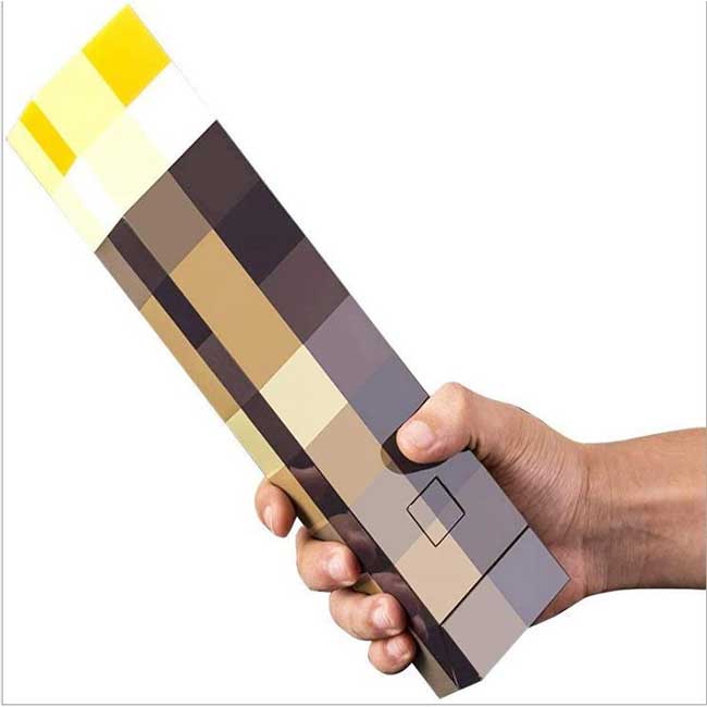 Lampada Minecraft Torcia