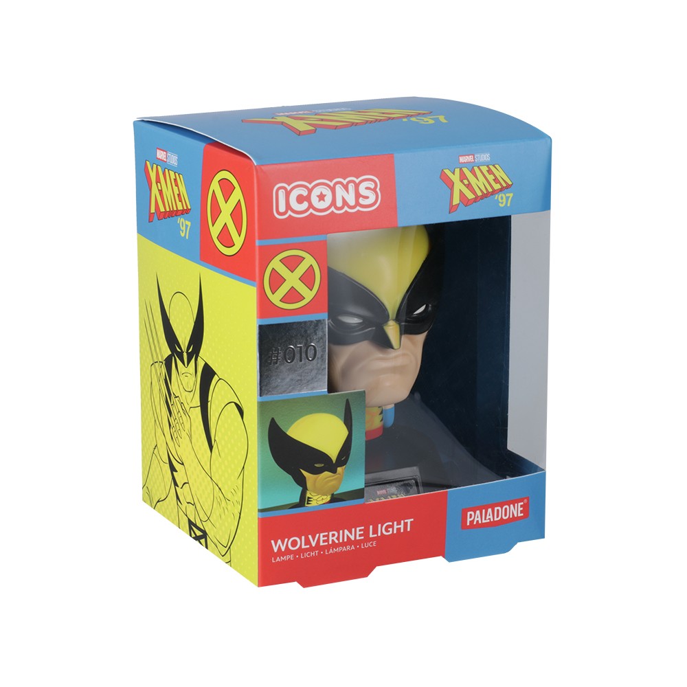 Lampada Icons Wolverine X Men Marvel
