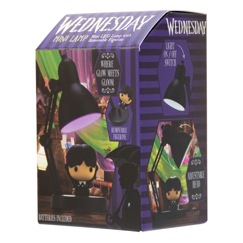 Lampada LED Mini Wednesday Mercoledì Addams