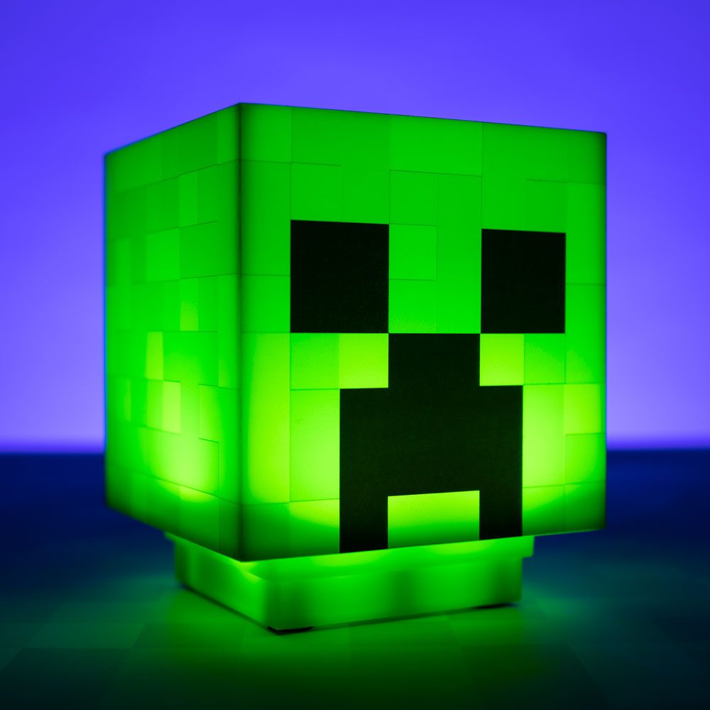 Lampada Minecraft Creeper 11cm