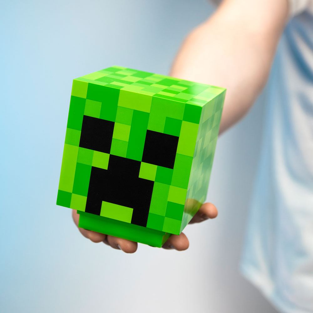 Lampada Minecraft Creeper 11cm