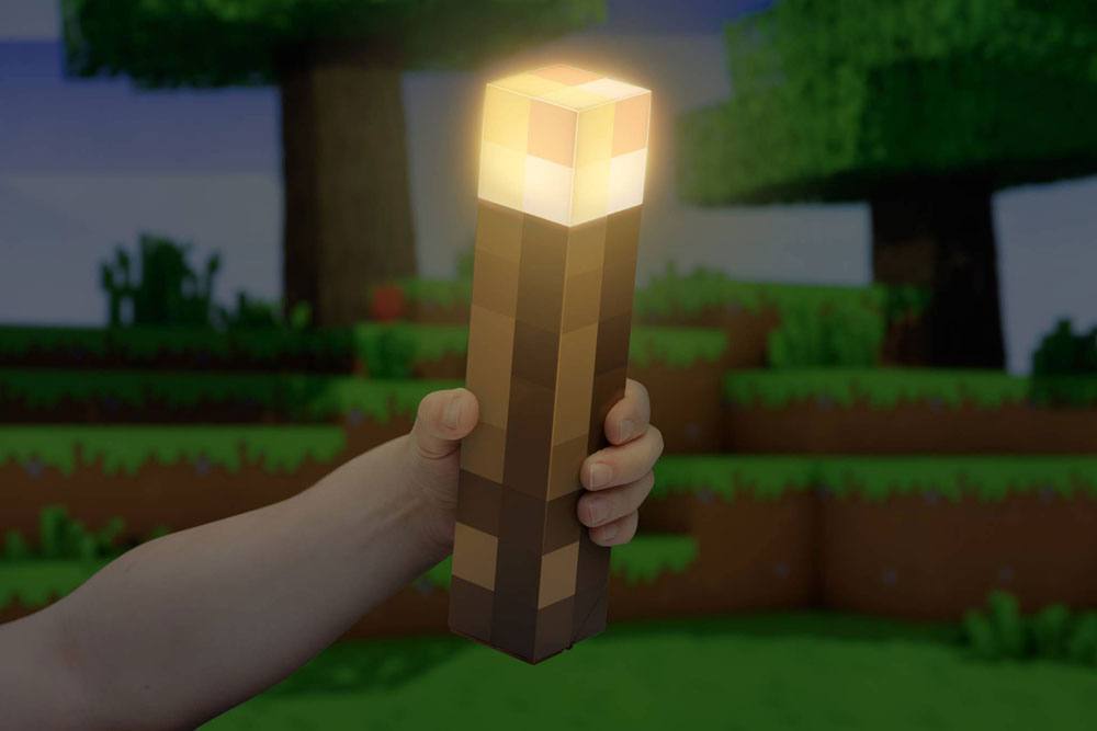 Lampada Minecraft Torcia