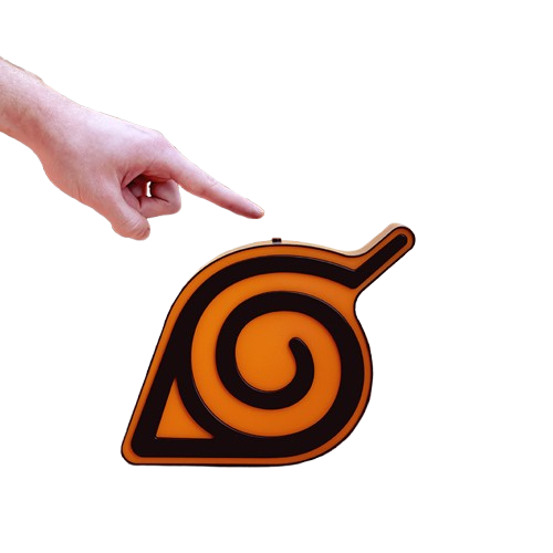 Lampada Simbolo Konoha Naruto Shippuden