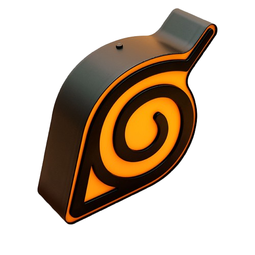 Lampada Simbolo Konoha Naruto Shippuden