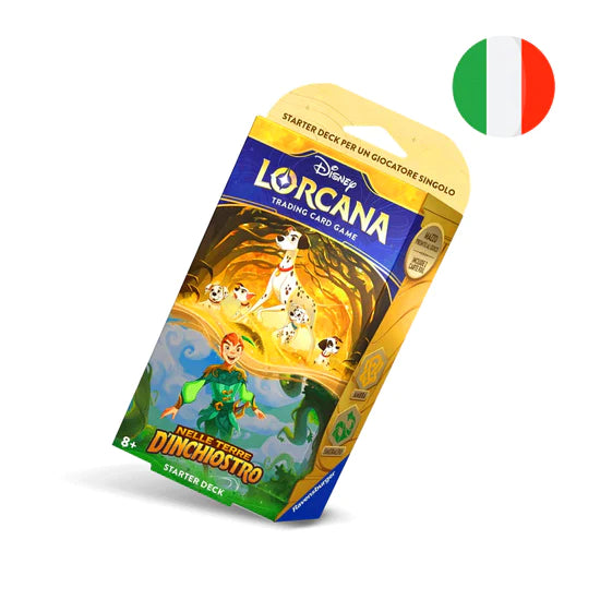 Lorcana Nelle Terre D Inchiostro Ambra e Smeraldo Starter Deck ITA